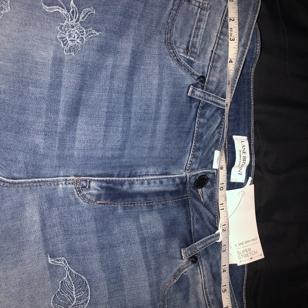 Lane Bryant Mid Rise Skinny Jeans Size 16 - Picture 7 of 11